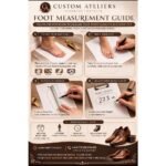 Adriano — Men's Navy Blue Patent Leather Pointed-Toe Floral Brogue Lace-Up Oxford Party Dress Shoes with Burgundy Lining - Image 4