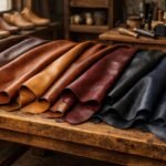 Adriano — Men's Navy Blue Patent Leather Pointed-Toe Floral Brogue Lace-Up Oxford Party Dress Shoes with Burgundy Lining - Image 5