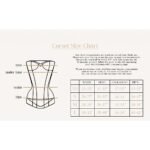 Acciaio Notte — Women's Jet Black Faux Leather Halter Neck Underbust Waist Cincher Corset with Silver-Tone Double Row Eyelet Grommet Buckle Stud Detail Boned Lace-Up Back Gothic Punk Rock Edgy Dark Fantasy Costume Shapewear - Image 3