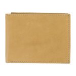 Torreno — Men's Vintage Honey Tan Genuine Leather Slim Bifold Minimalist Card-Slot Classic Dress Wallet - Image 2