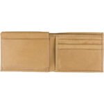 Torreno — Men's Vintage Honey Tan Genuine Leather Slim Bifold Minimalist Card-Slot Classic Dress Wallet - Image 3